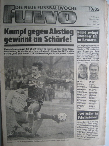 Ddr fuwo oberliga - ddr,