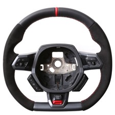 Lamborghini Lenkrad Huracan Kombibezug Alcantara 12 Uhr rot Neu Beziehen 58410