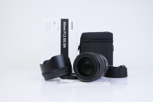 Sigma 50mm dn art - f1.2,