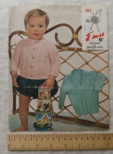 Vintage emu 928 strickjacke - 928,