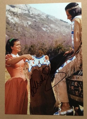 Uschi glas orig autogramm auf - (orig-autogramm,