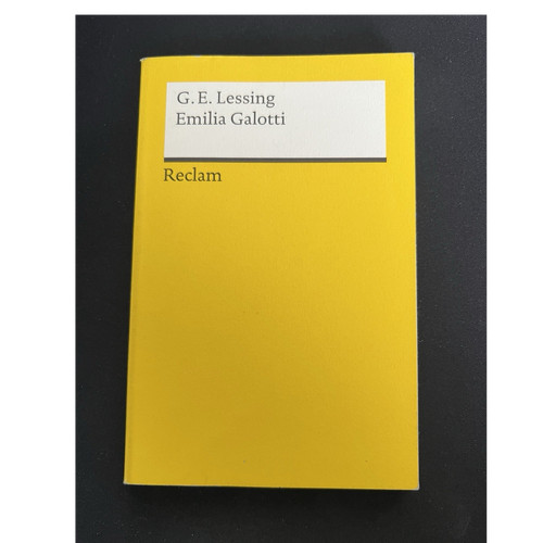 Lessing emilia galotti - g.,