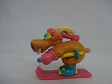 Weihnachts Deko Figur " Elch als Skirennläufer 