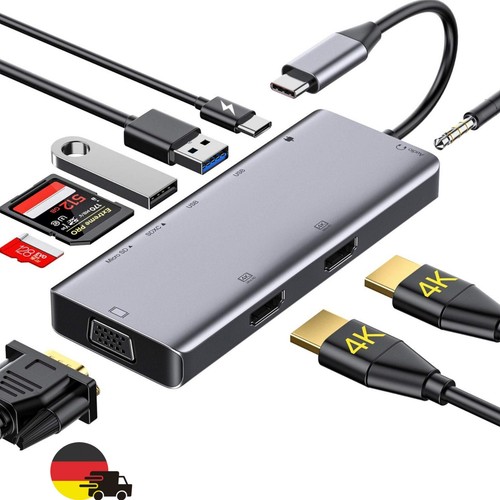 Usb docking station - hub, 9in1