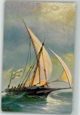 38155746 - sign. Rave. Chr. Calabrische Schebecke Mitte d. 19. Jahrh. Karte Nr.