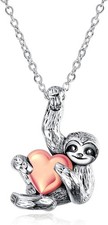 Sterling silber faultier - silber,