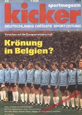 Kicker Sportmagazin Nr. 48, 12.6.1972 bis 18.6.1972 incl.Versand 4,50 
