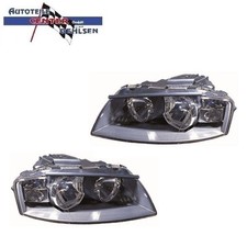 SCHEINWERFER LINKS + RECHTS H7/H7 MIT STELLMOTOREN FÜR AUDI A3 2003 - 2008