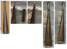 Antikes Nebelhorn Messing  m