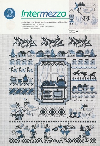 Küche delfter blau muster - delfter,