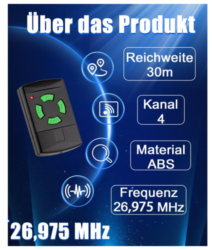 Fernbedienung für hormann - fernbedienung,