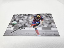 LIONEL MESSI (FC BARCELONA) Repro-Autogramm - ca. 13x19 - (319)