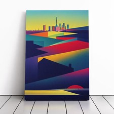 Moderne Stadt Skyline Abstrakt