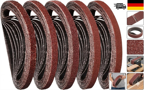 Schleifbänder 330 mm set - schleifbänder,