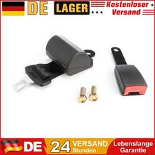 2-Punkt Sicherheitsgurt Beckengurt Sitzgurt Statik Stapler 140cm Schwarz E4