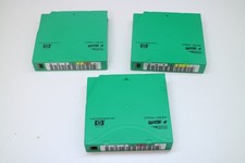 3x HP LTO-4 C7974A Datenkassette – 1,6 TB RW – Barcode – Ultrium 4 – gebraucht