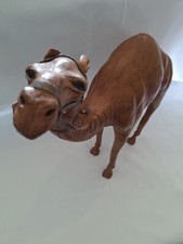 Figur Kamel Vintage Leder