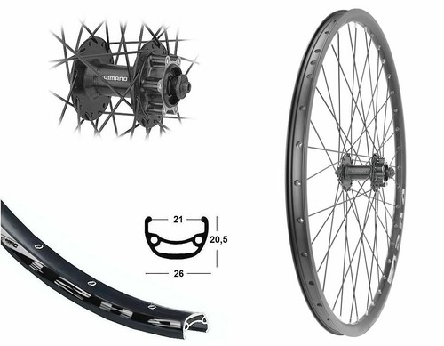 Vorderrad mtb dh21 - 26",