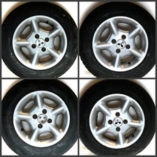 Mitsubishi Colt Alu-Felgen LK 4x100 ET38 Reifen 155/80 R13