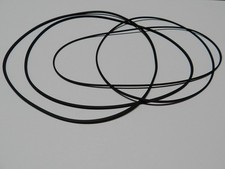 Tonband Riemen Set passend für Tesla  B 93 Rubber drive belts kit 020034