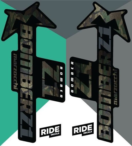 Marzocchi decal kit camo - marzocchi,
