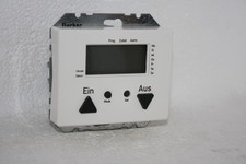 Berker Arsys 2948 Zeitschaltuhr mit Aufsatz 1736 in polarweiß