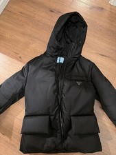 PRADA Daunenjacke Damen, Größe M Schwarz