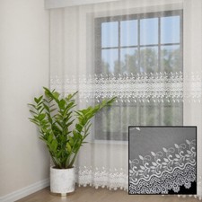 Edle Gardine aus Marquisette