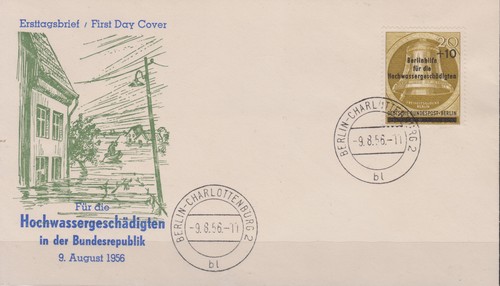 Berlin fdc 155 gestempelt - 155,