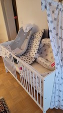Unbenutztes babybett - babybett, +