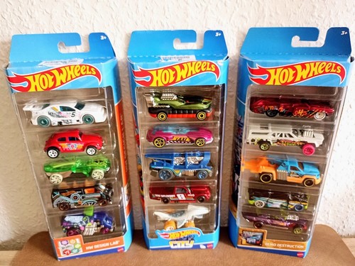 Set hot wheels cars city - set,