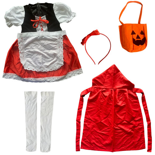 Kostüm rotkäppchen kleid mit - rotkäppchen,