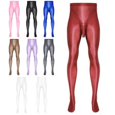 Herren Strumpfhosen Glossy