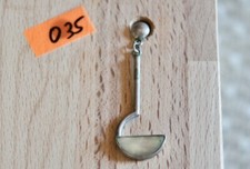 Einzelner Ohrring 875er Silber