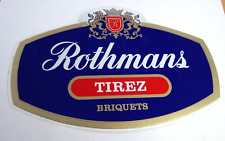 Werbe-Aufkleber Rothmans