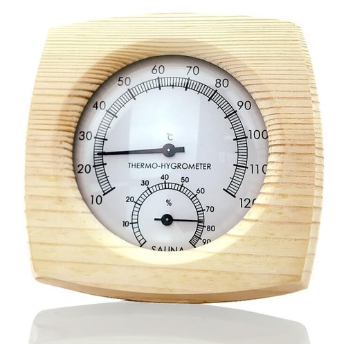 Holz sauna thermometer - sauna,