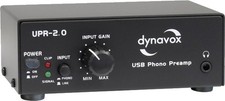 B-WARE Dynavox UPR 2.0 USB Phono Vorverstärker RCA Pre Amp Plattenspieler PC MAC