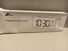 Digitaler Wecker mit Projektion, Projektionswecker mit 350° Projektor,