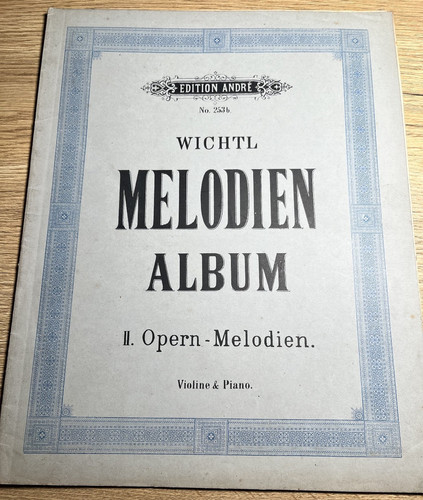 Wichtl melodien album ii - melodien,