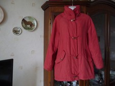 RED GREEN Feminine Damen Jacke Warme Gefüttert Rot Gr. S Top