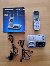 Telefon Panasonic KX-TGE-520 Seniorentelefon Notruf DECT AB OVP getestet gut