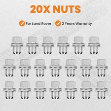20x Radmuttern Edelstahl for