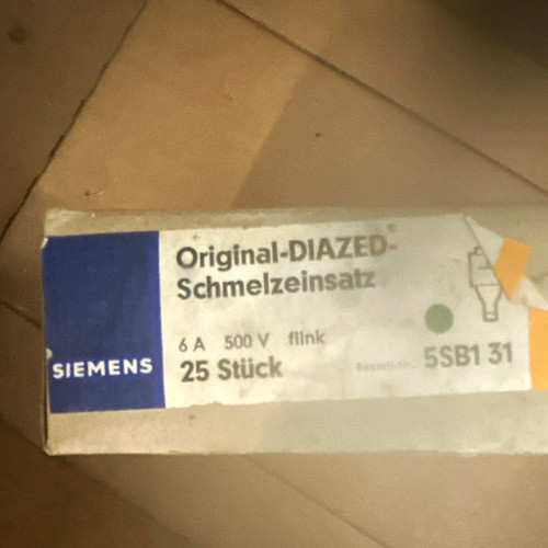 Siemens diazed - siemens,
