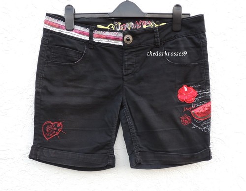 Desigual jeans shorts bermuda - desigual,