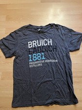 Bruichladdich Distillery Shirt, Grau Anthrazit Gr. S/M. Original Neu Wiskey