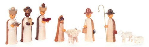 Krippefiguren teilig - krippefiguren,