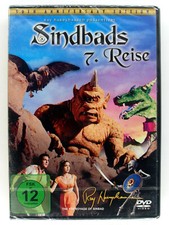 Sindbads 7. Reise - Ray Harryhausen Fantasie Kult - Zyklop, Skelett - K. Mathews