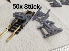 Spur N 1:160 - 50 Stück Prellbock Resin