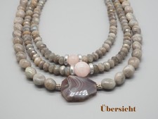 Edelstein halsketten mit - edelstein,