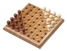 Halma Reisespiel Bambus Holz